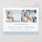 Invitation de fête de remise des diplômes avec pho (Devant)