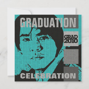 Invitation de fête de remise des diplômes de