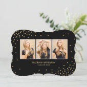 Invitation de fête de remise des diplômes de la (Debout devant)