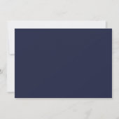 Invitation de fête de remise des diplômes de l'éco (Dos)