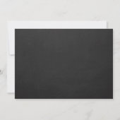 Invitation de fête de remise des diplômes d'école (Dos)