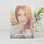 INVITATION DE FÊTE DE REMISE DES DIPLÔMES DU (Debout devant)