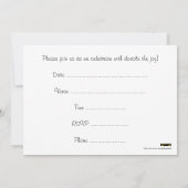 Invitation de fête de remise des diplômes pour des (Dos)