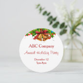 Invitation de fête de vacances (Debout devant)