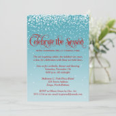 Invitation de fête de vacances | Célébrer la saiso (Debout devant)