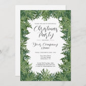 Invitation de fête de vacances de la société (Devant / Derrière)