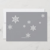 Invitation de fête de vacances de perfection de (Dos)