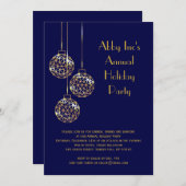 Invitation de fête de vacances d'entreprise modern (Devant / Derrière)