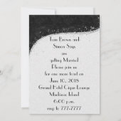 Invitation de fête d'enterrement de vie de garçon (Dos)
