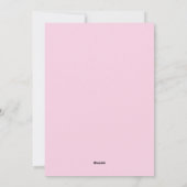 Invitation de fête des Galentines pour un brunch e (Dos)