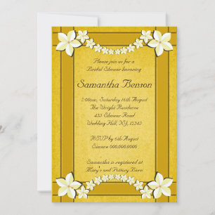 Invitation de Fête des mariées de Mariage Rustic G