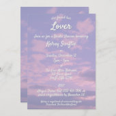 Invitation de Fête des mariées Dream Nuds Lover (Devant / Derrière)