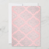 Invitation de Fête des mariées Parties scintillant (Dos)