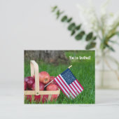 Invitation de fête d'été (Debout devant)