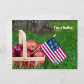 Invitation de fête d'été (Devant / Derrière)