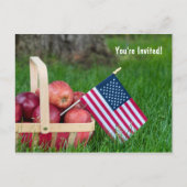 Invitation de fête d'été (Devant)