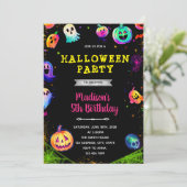 Invitation de fête d'Halloween (Debout devant)