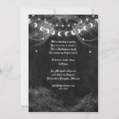 Invitation de fête d'Halloween (Dos)