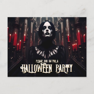 Invitation de fête d'Halloween – Invitation gothiq