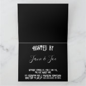 Invitation de fête d'Halloween – Invitation gothiq (Intérieur)