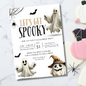 Invitation de fête d'Halloween, Nuit Éffrayante Ha