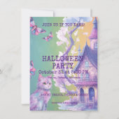 Invitation de fête d'Halloween personnalisable (Devant)