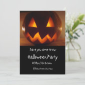 Invitation de fête d'Halloween personnalisable (Debout devant)