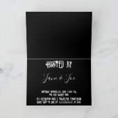 Invitation de fête d'Halloween – Style gothique so (Intérieur)
