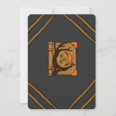 Invitation de fête d'Halloween Witch Crafts (Dos)