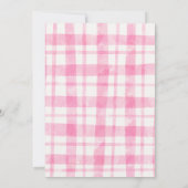 Invitation de fête du 2e anniversaire (Dos)