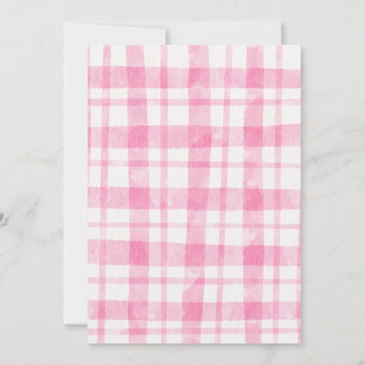 Invitation de fête du 2e anniversaire (Dos)