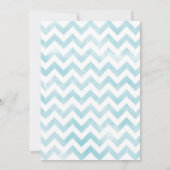 Invitation de fête du 30e anniversaire (bleu) (Dos)