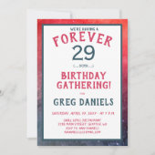 invitation de fête du 30e anniversaire - (Forever  (Devant)