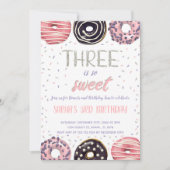 Invitation de fête du 3e anniversaire modifiable (Devant)