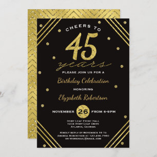 Invitation de fête du 45e anniversaire, Soeurs, Fa