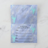 Invitation de fête du 74e anniversaire (Intérieur)