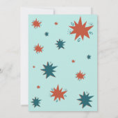 Invitation de fête du deuxième anniversaire (Dos)