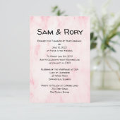 Invitation de fête du Mariage simple post vidéo (Debout devant)