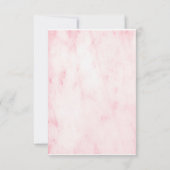 Invitation de fête du Mariage simple post vidéo (Dos)