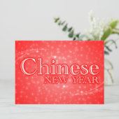 invitation de fête du nouvel an chinois (Debout devant)