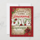 Invitation de fête en Louisiane (Devant)