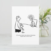 Invitation de fête - Esprit de Noël (Debout devant)