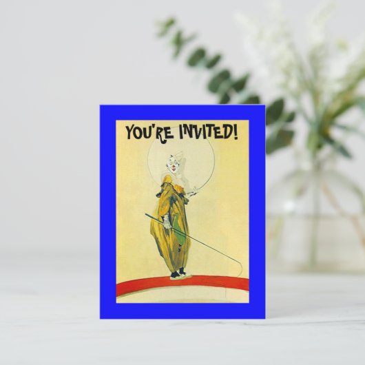 INVITATION DE FÊTE FERWN ~ FACILE À CUSTOMISER! (Debout devant)