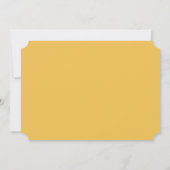 invitation de fête feuille colorée (Dos)