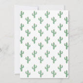 Invitation de fête Fiesta Piñata Couleurs Terres A (Dos)