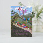 Invitation de fête Foire (Fée) Rassemblement (Debout devant)