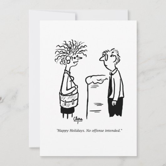 Invitation de fête - Funny ClaraT (Devant)