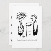 Invitation de fête - Funny ClaraT (Devant / Derrière)