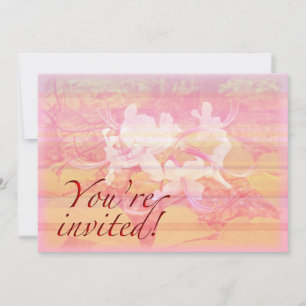 Invitation de fête - Général - Fleurs d'Azalea sau
