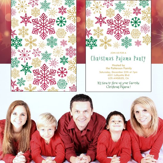 Invitation de fête pour adultes